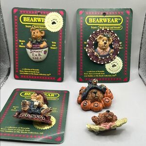 Boyds Bears Brown Brooches Jewelry Collection